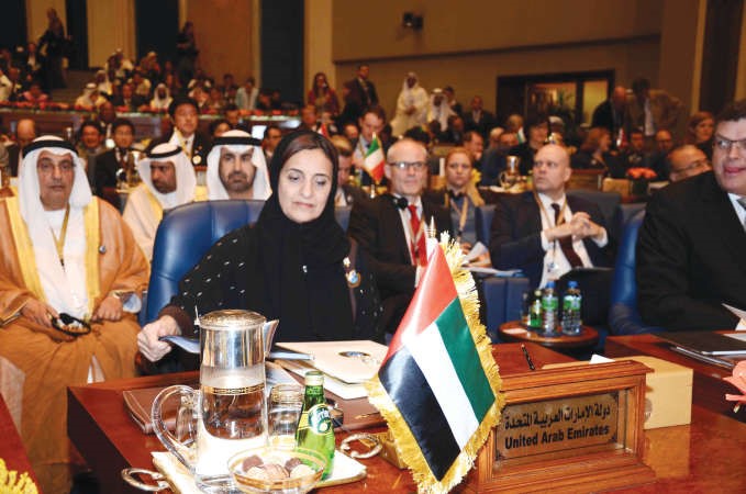 وزيرة التنمية والتعاون الدولي الاماراتية الشيخة لبنى بنت خالد القاسمي ﻿