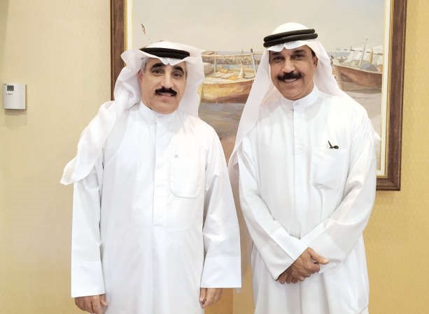 يوسف مصطفى وعبدالله الرويشد﻿
