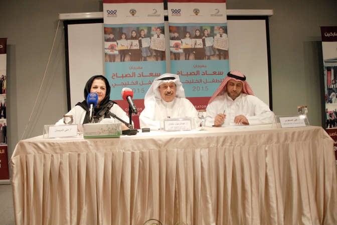 عبدالرسول سلمان خلال المؤتمر الصحافي