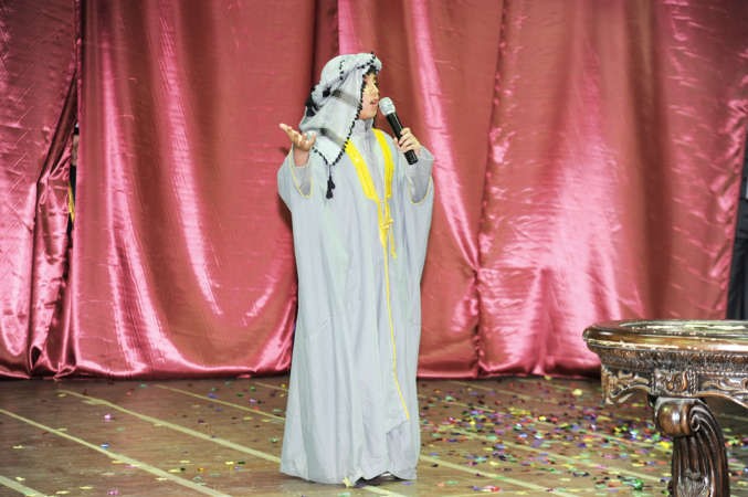 زيد السعدي في مسرحية الاصمعي ﻿