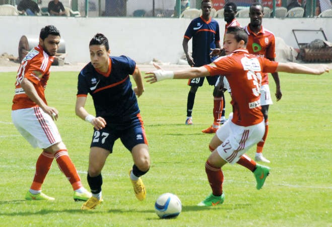 لاعبو الاهلي امام اختبار سهل اليوم