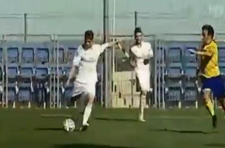 بالفيديو.. لاعب مدريدي يقلّد الدون رونالدو بهدف عالمي 