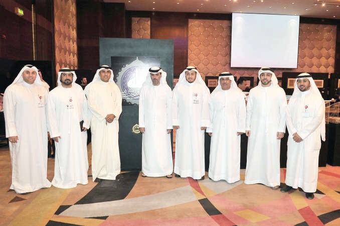 سعد الحجي مع الوفد الاماراتي 	علاء ابوالندى﻿