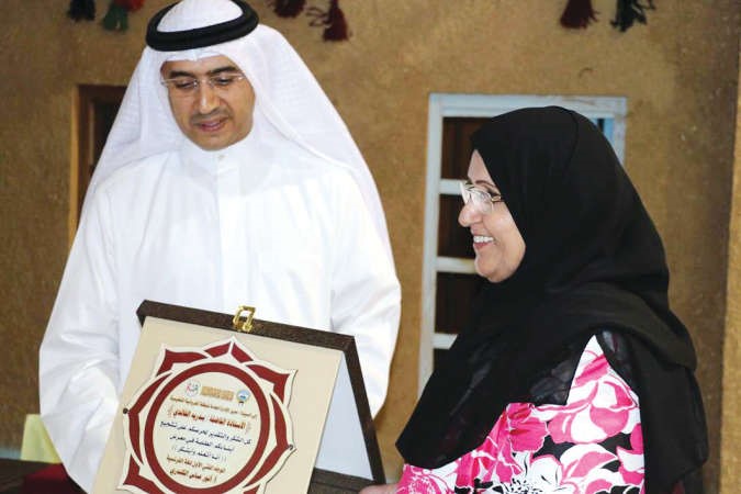 د هيثم الاثري مكرما بدرية الخالدي﻿