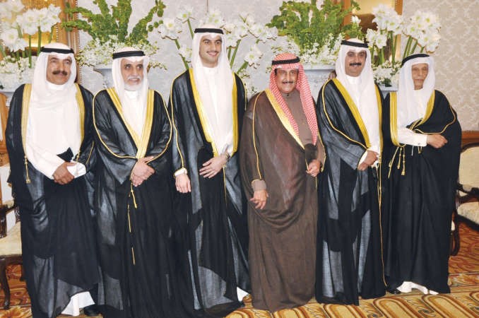 الشيخ دابراهيم الدعيج مباركا
