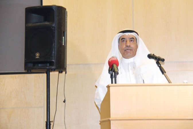 فوزي المجدلي متحدثا