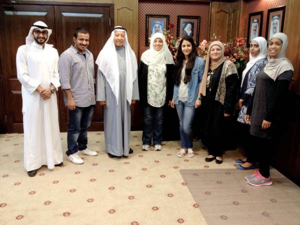 صورة جماعية للوفد المشارك