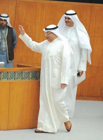 الشيخ خالد الجراح محييا النواب والوزراء