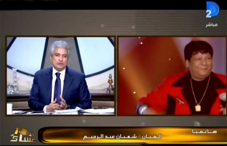 بالفيديو.. شعبان عبدالرحيم يحتج على منح أميتاب باتشان الدكتوراه الفخرية في مصر وهو لا!