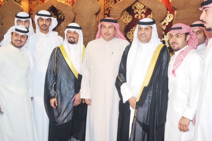 محمد الهدية وسالم البطين وعزيز الحيان وسعد مزعل يباركون