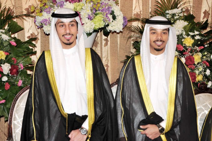 المعرسان سالم وسيف احمد الحشان﻿
