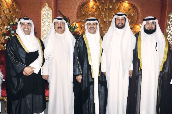 مبارك الهيفي وسالم الهيفي يباركان