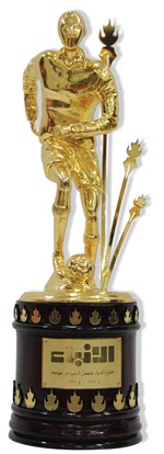 الحشان «سيف الأنباء» وبطل جائزتها الأولى لموسم 2013 - 2014