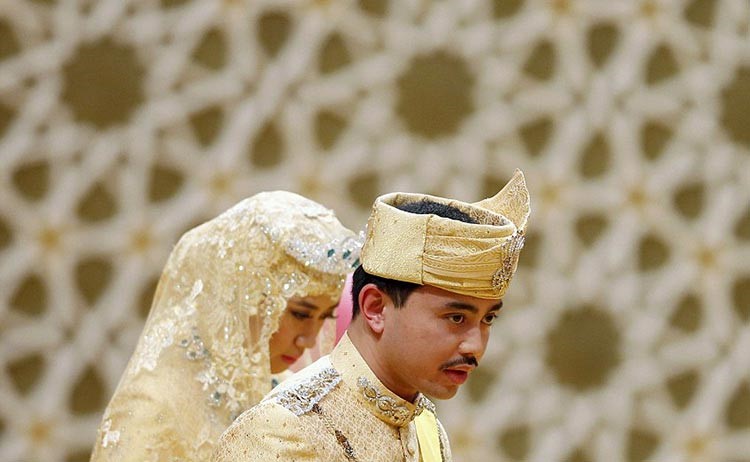 بالفيديو والصور.. زفاف أسطوري للابن الأصغر لسلطان بروناي
