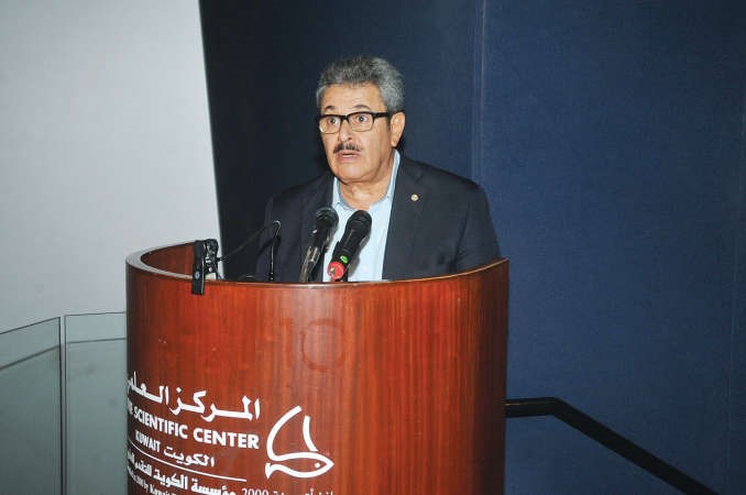ممجبل المطوع يلقي كلمته 