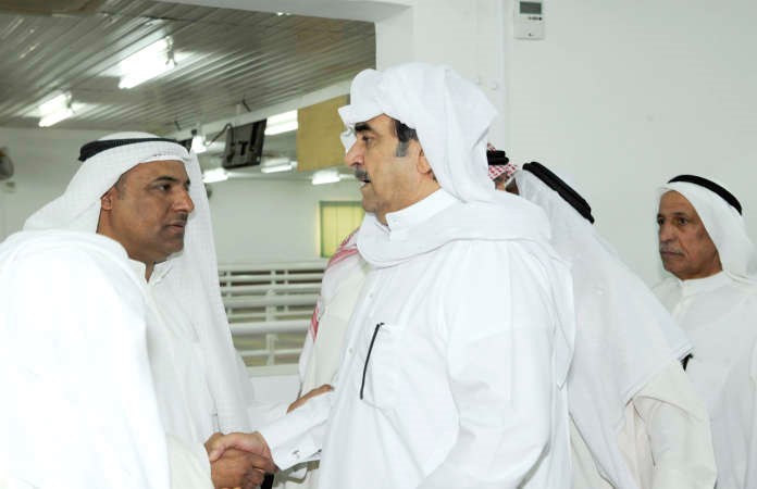 العملاق عبدالحسين عبدالرضا معزيا