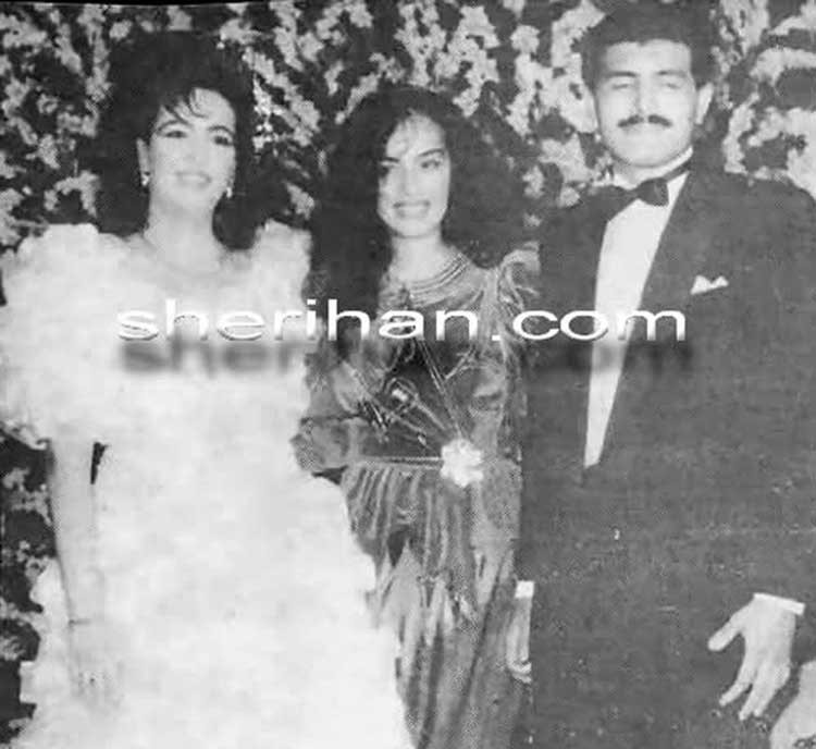 شاهد.. شيريهان في صور نادرة من حفل زفاف ابنة ميمي جمال