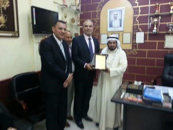 مفرج العتيبي يكرم الموجه احمد موسى