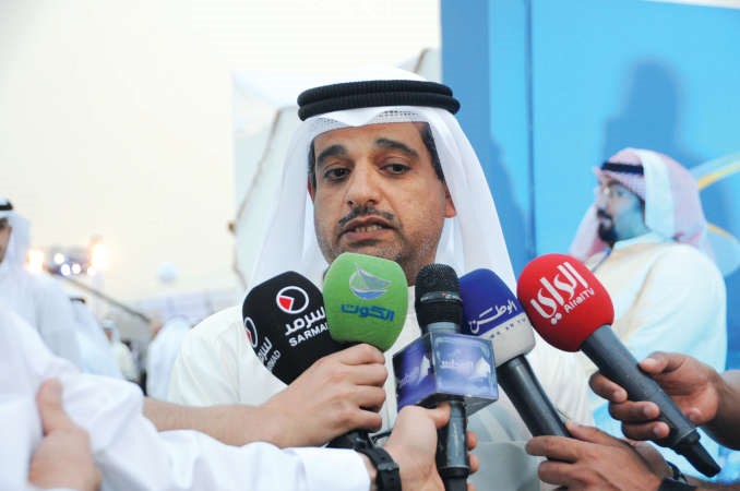 محمد الثويني متحدثا﻿