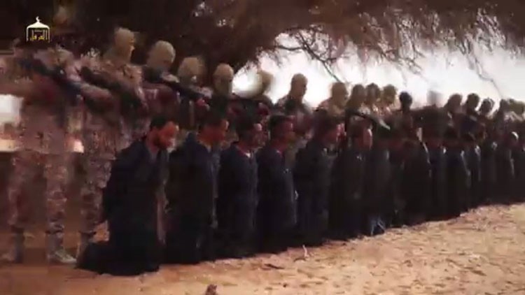 داعش يبث تسجيلاً جديداً لإعدام نحو 30 إثيوبياً مسيحياً في ليبيا