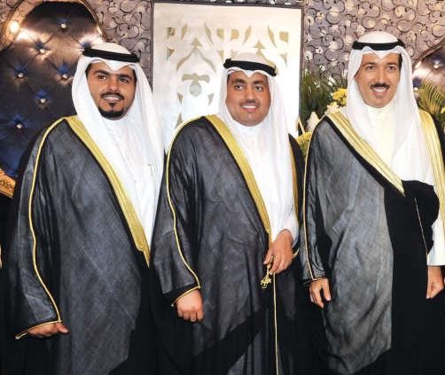 الشيخ احمد الجابر العبدالله مهنئا﻿