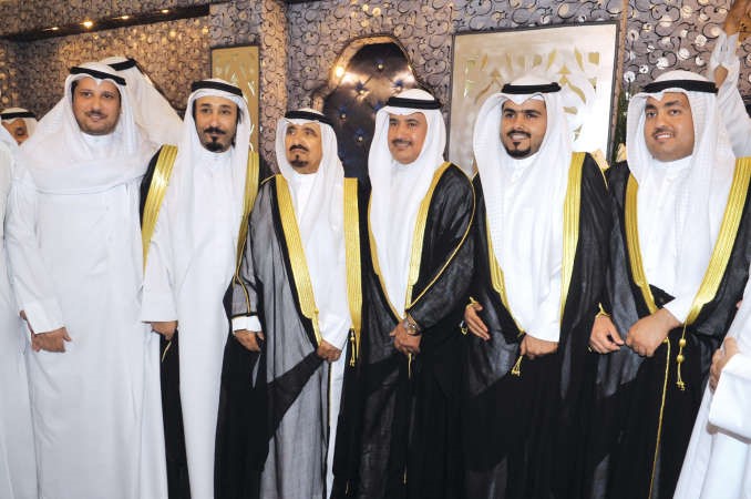راشد الجويسري وماجد الدويش ومطلق الدويش يباركون﻿