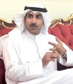 فراج زبن العربيد خلال مقابلته مع الانباء 