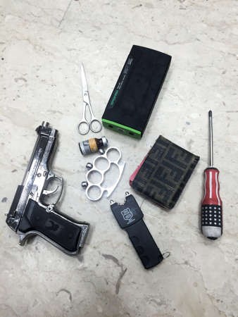 المضبوطات احيلت الى جهات الاختصاص