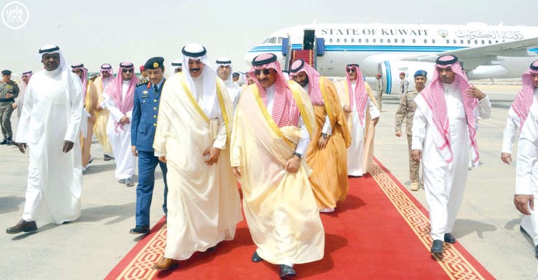 ولي ولي العهد النائب الثاني لرئيس مجلس الوزراء وزير الداخلية السعودي صاحب السمو الملكي الامير محمد بن نايف في استقبال الشيخ محمد الخالد ﻿