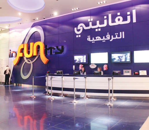انفانيتي الترفيهية اجمل مكان لقضاء اروع الاوقات في مول 360