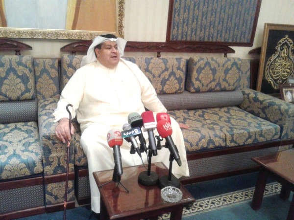 مشعل العيار يتحدث للحضور