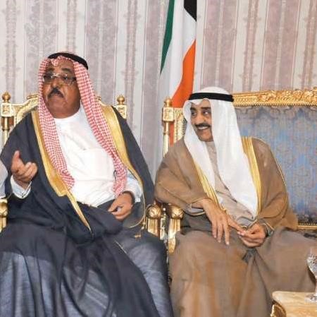 جاسم الخرافي والشيخ جابر الخالد