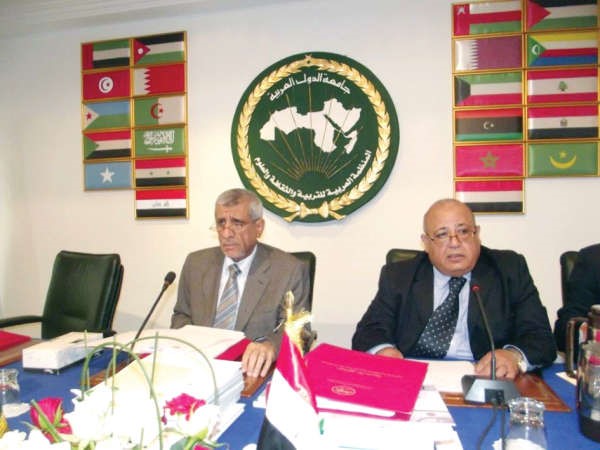 عبدالله محارب خلال افتتاح اعمال الدورة العادية الـ103 للمجلس التنفيذي ﻿