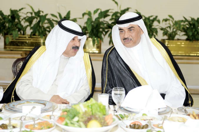 حديث بين الشيخ صباح الخالد وخالد الجارالله