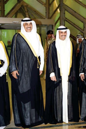رئيس مجلس الامة مرزوق الغانم والشيخ صباح الخالد