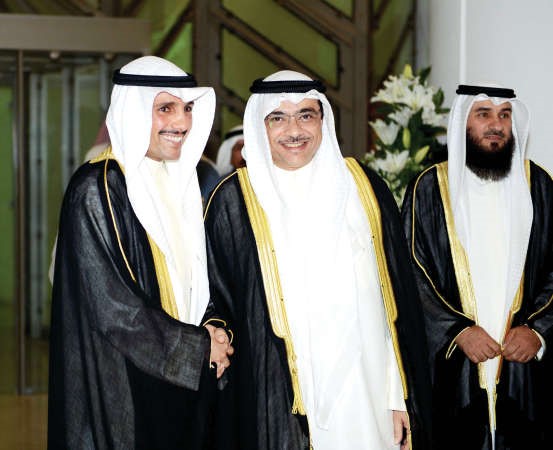 مرزوق الغانم مرحبا بالسفير بدر التنيب