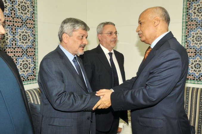 السفير المصري عبدالكريم سليمان معزيا﻿