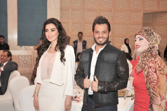 الاعلاميان نيشان وميساء مغربي