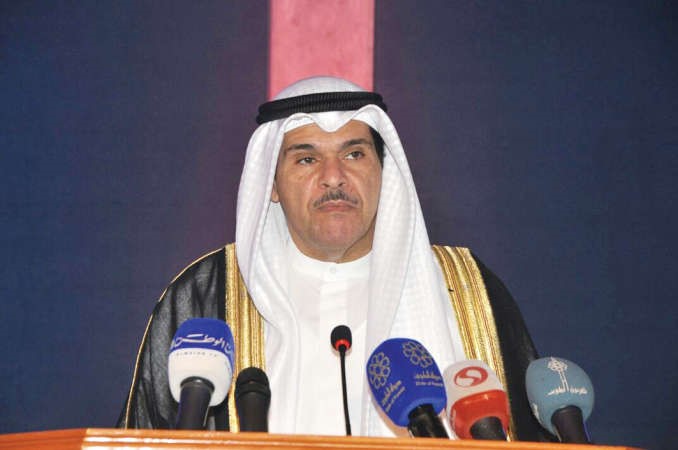 وزير الاعلام الشيخ سلمان الحمود يلقي كلمته ﻿