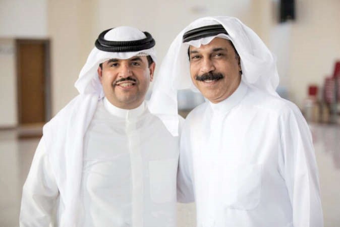 الشيخ دعيج الخليفة وعبدالله الرويشد﻿