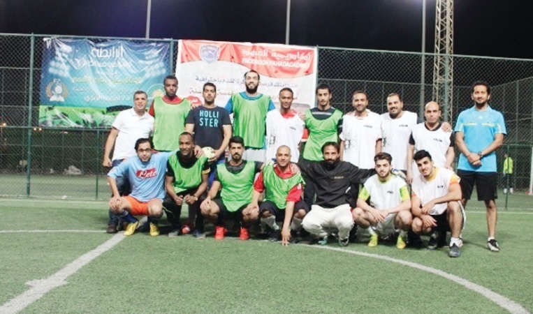 فريق الانباء المشارك في البطولة 