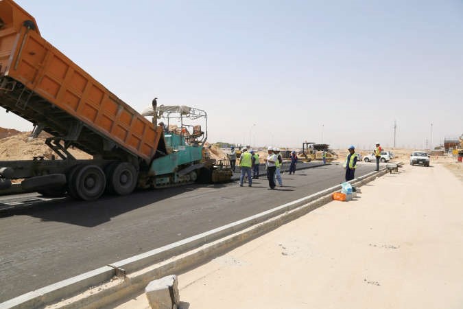 جانب من اعمال التقاطعات الجديدة محمد خلوصي