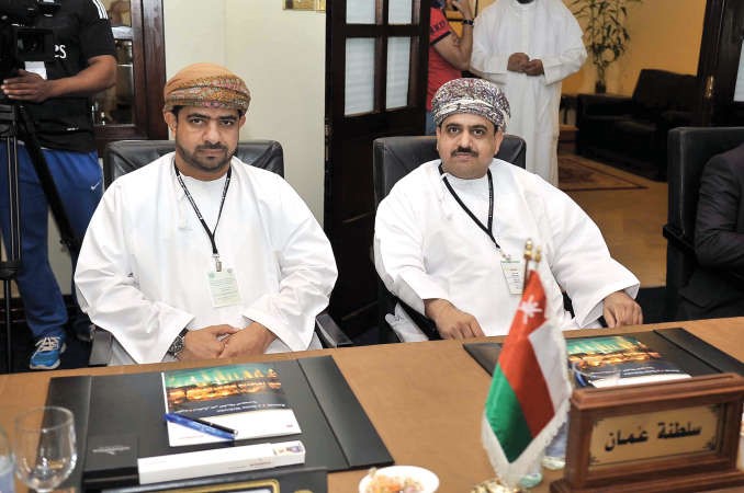 الوفد العماني المشارك في الفعالياتعلاء ابوالندى﻿