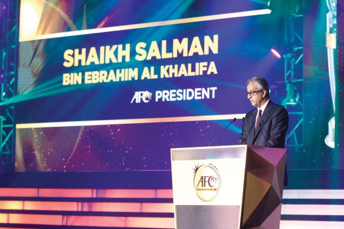 رئيس الاتحاد الاسيوي الشيخ سلمان بن ابراهيم 
