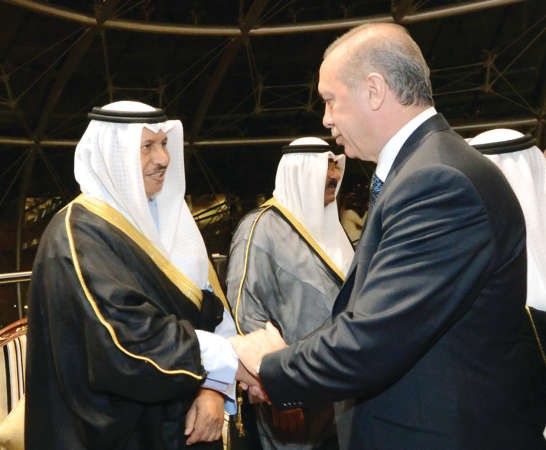 سمو رئيس الوزراء الشيخ جابر المبارك مرحبا بالرئيس اردوغان﻿