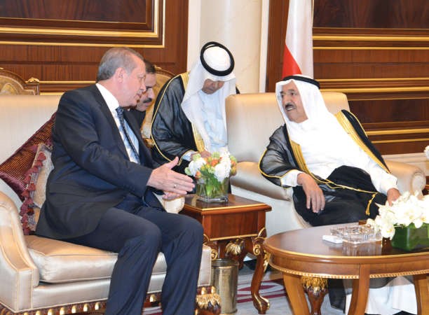 حوار بين صاحب السمو الامير والرئيس اردوغان﻿