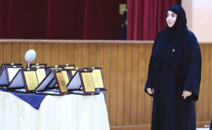 الموجهة النفسية وصال محسن خلال ورشة العمل﻿