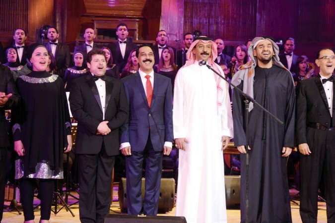 جانب من الحفل الغنائي	ناصر عبدالسيد﻿