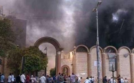 المؤبد لـ 69 متهماً بحرق كنيسة كرادسة