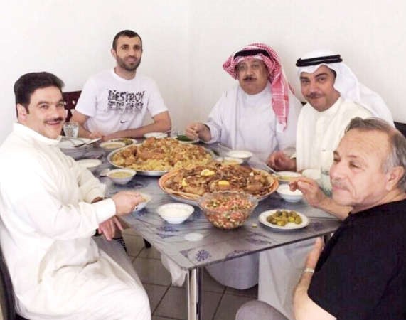  جمال الكاظمي وخليل البلام في ضيافة هايل﻿